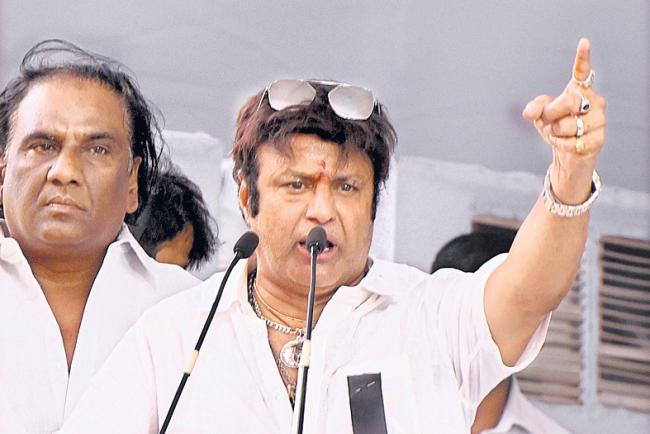 bjp leaders fire on balakrishna comments