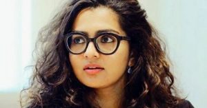 parvathy great escape from car accident