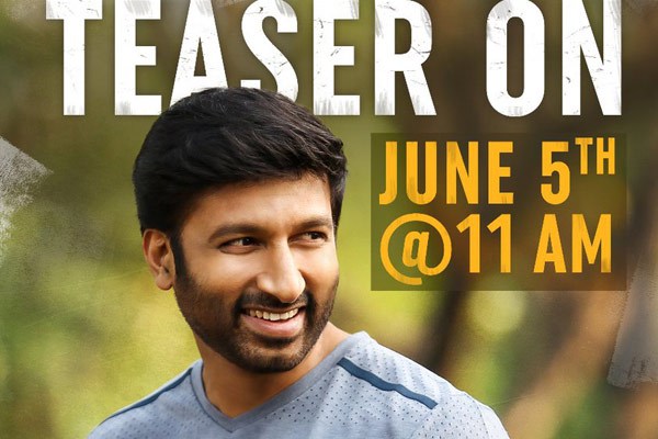 pantham teaser will be out on june 5th