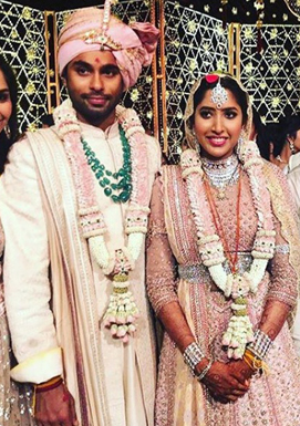 shriya bhupal marriage with anindith reddy