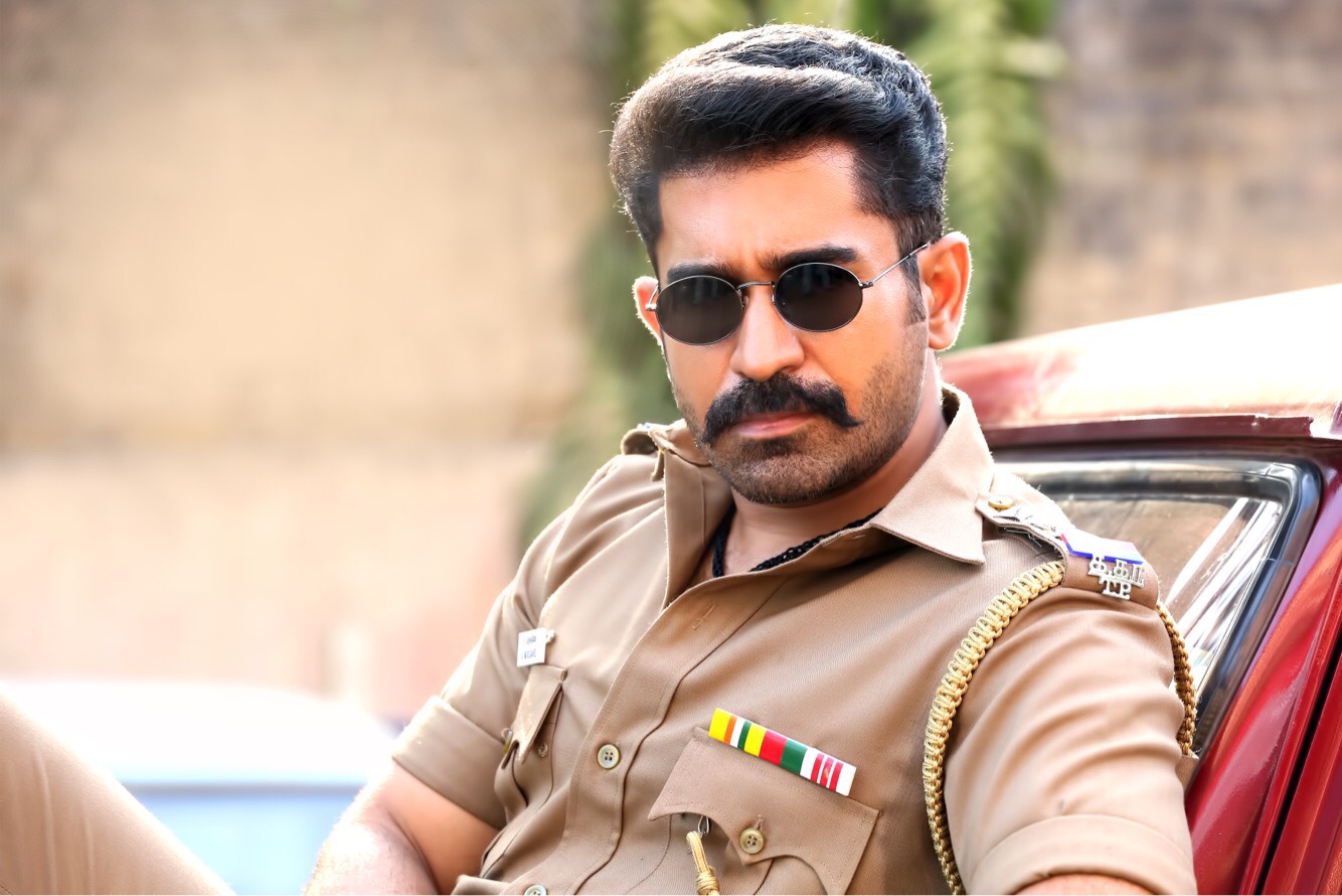 Vijay Antony as a powerful police officer