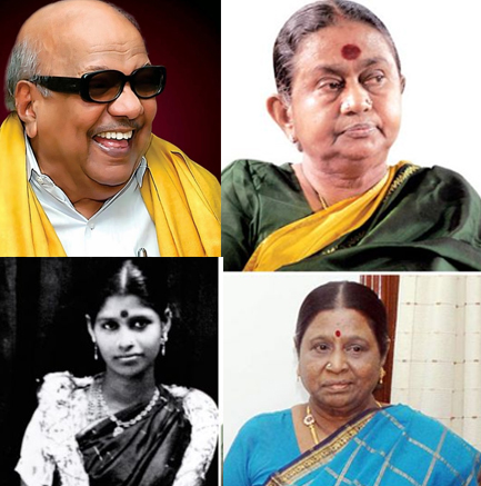 three marriages in karunanidhis life
