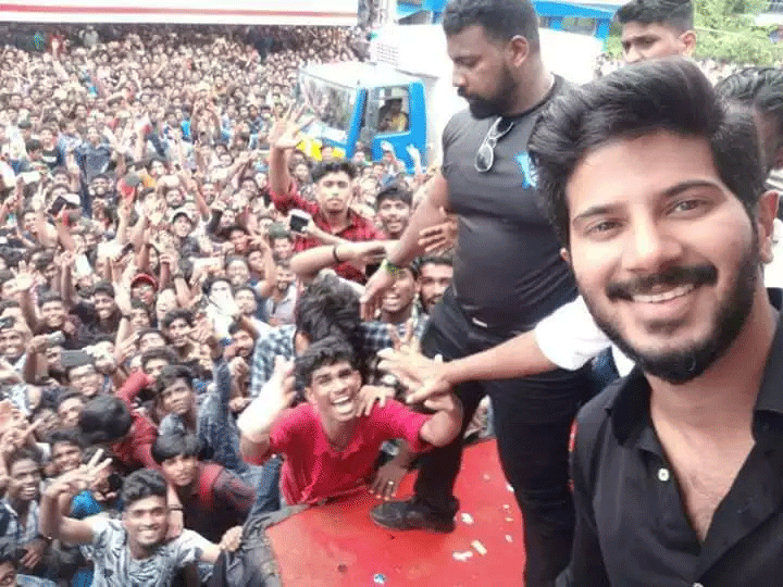 hero dulquer salmaan fan dies during mall inaguaration