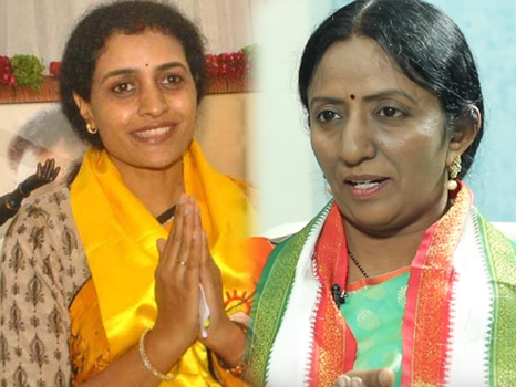 Kalvakuntla Ramya campaigns for Nandamuri Suhasini