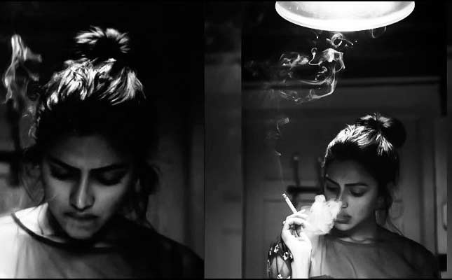Amala paul with cigarette still goes viral