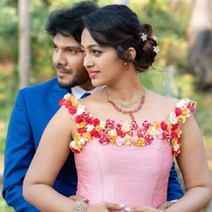 Actor and singer Noyel engagment with heroine ester 