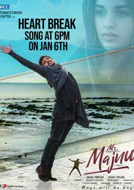 Mr. Majnu Heart Break song on Jan 10