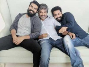 Rajamouli searching bollywood heroines for NTR and Charan