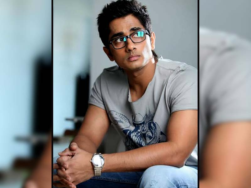 Police case filed against hero Siddharth