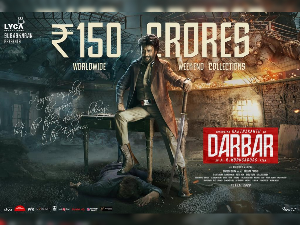 Darbar enters 150 croroes club