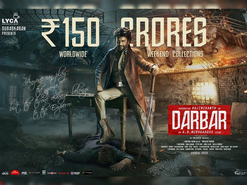 Darbar enters 150 croroes club