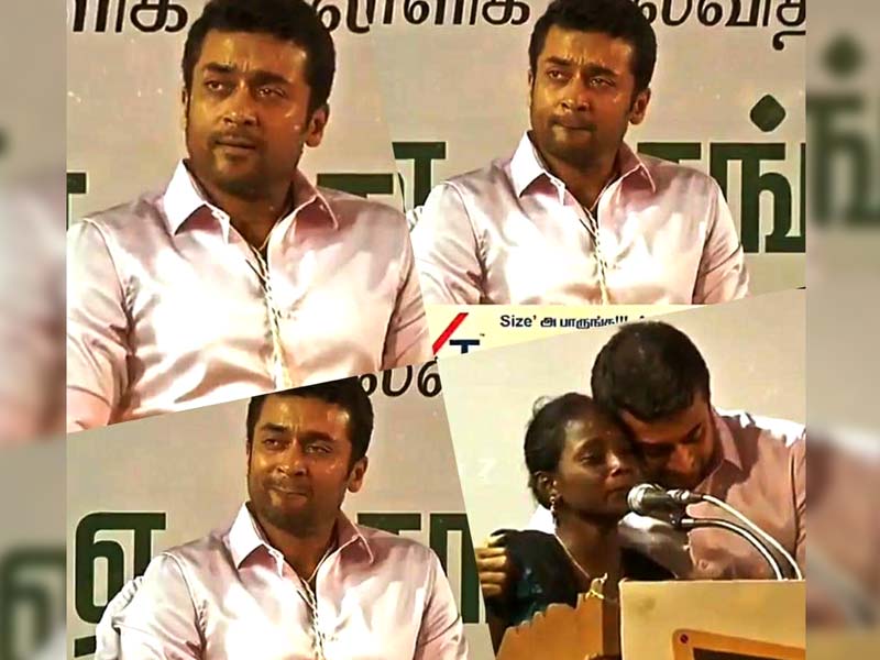 Surya proves once again his kind heart