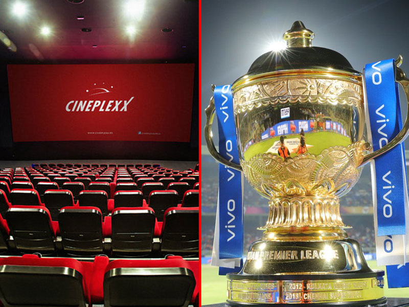 Corona virus effect on theaters and cricket matches