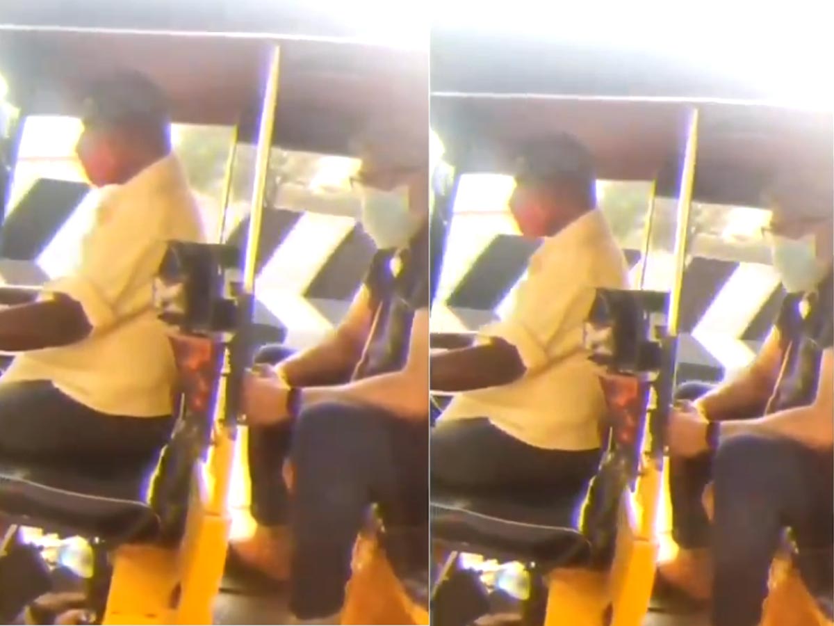Hero ajith kumar rides in chennai by auto video goes viral