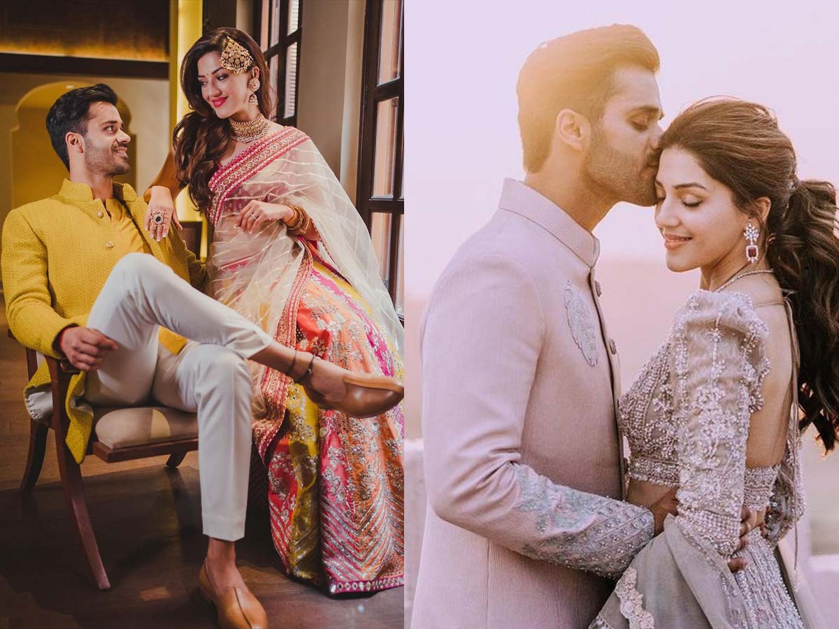 Mehareen Pre wedding photo shoot gors viral