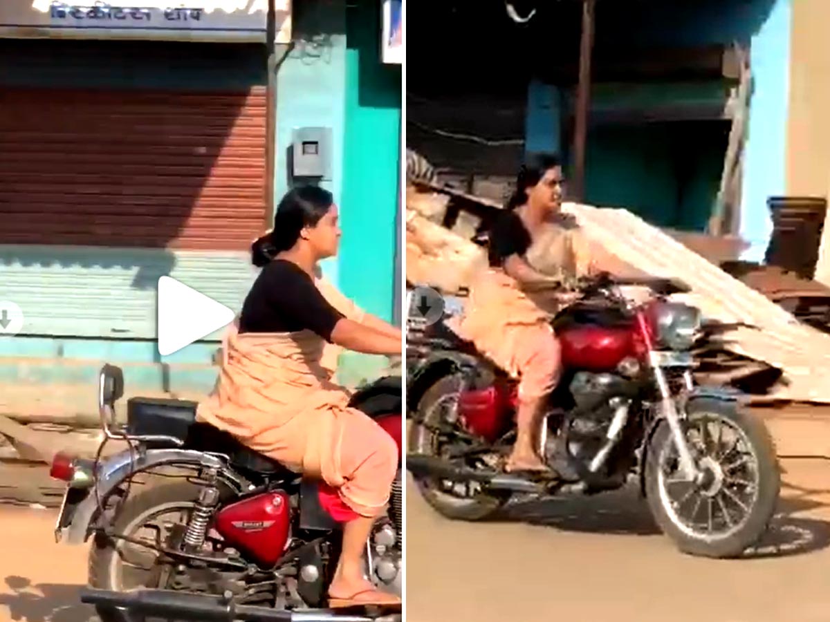 Pragathi Bullet ride goes viral