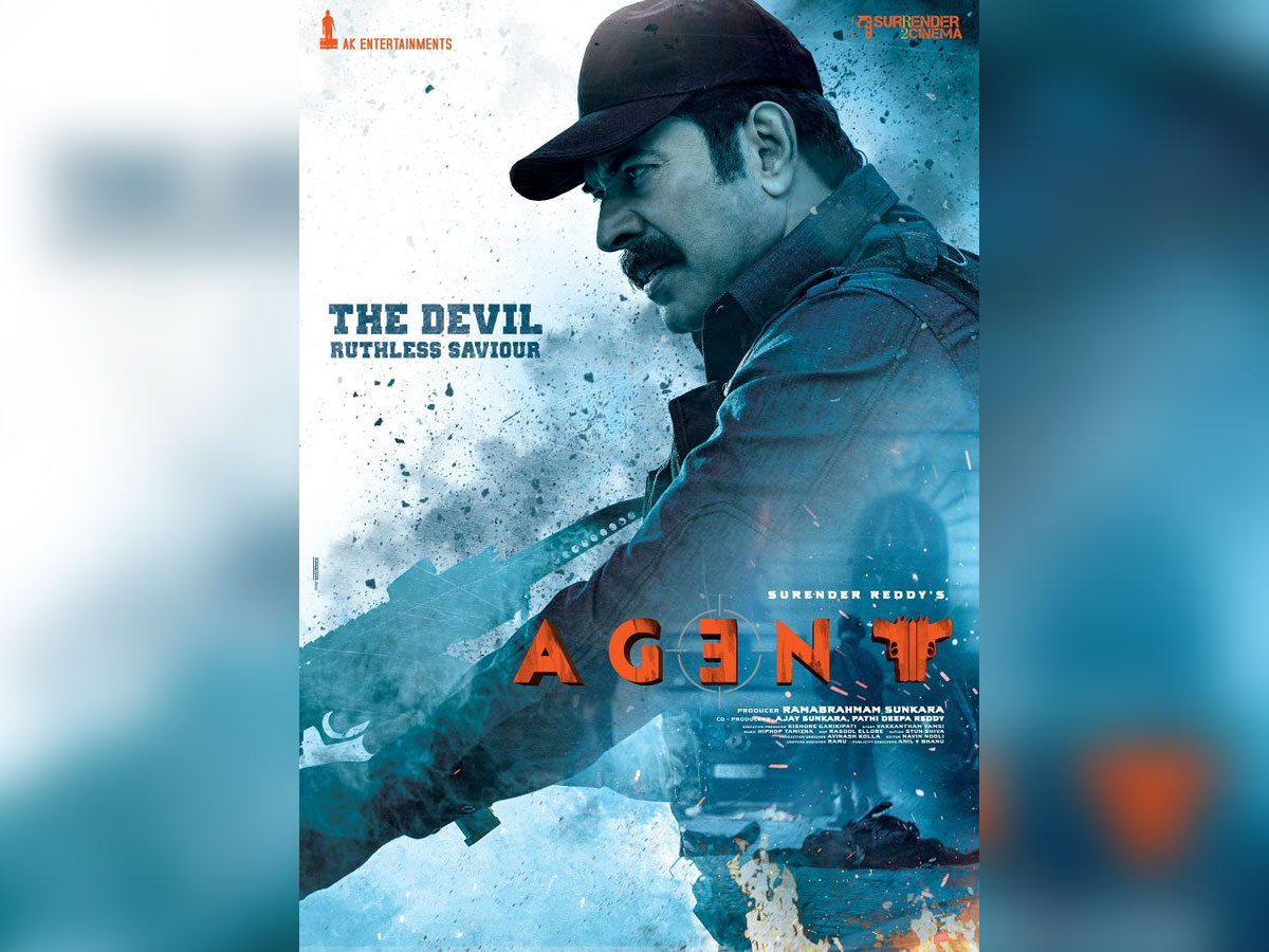 mammootty first look on agent