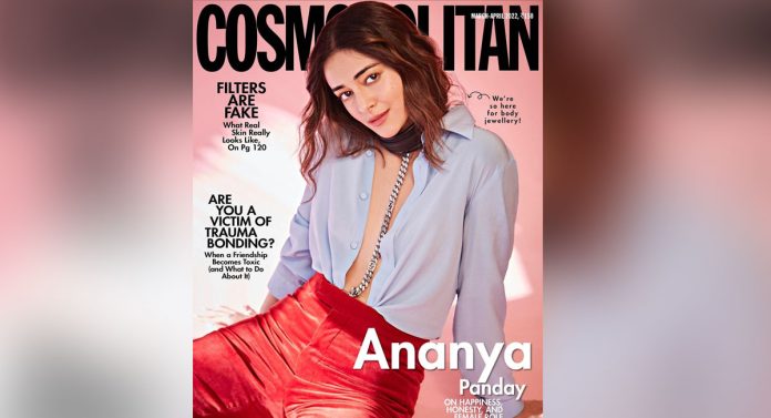 ananya panday cosmo india cover photo