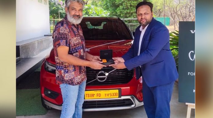 RRR Director SS Rajamouli Brings Home The Volvo XC40 SUV